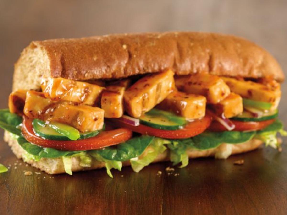 calories in teriyaki chicken subway