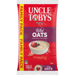 calories uncle tobys oats