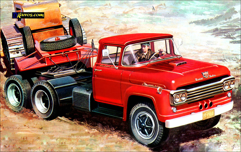 camion ford 1960