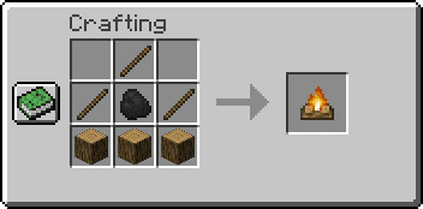 campfire recipes minecraft