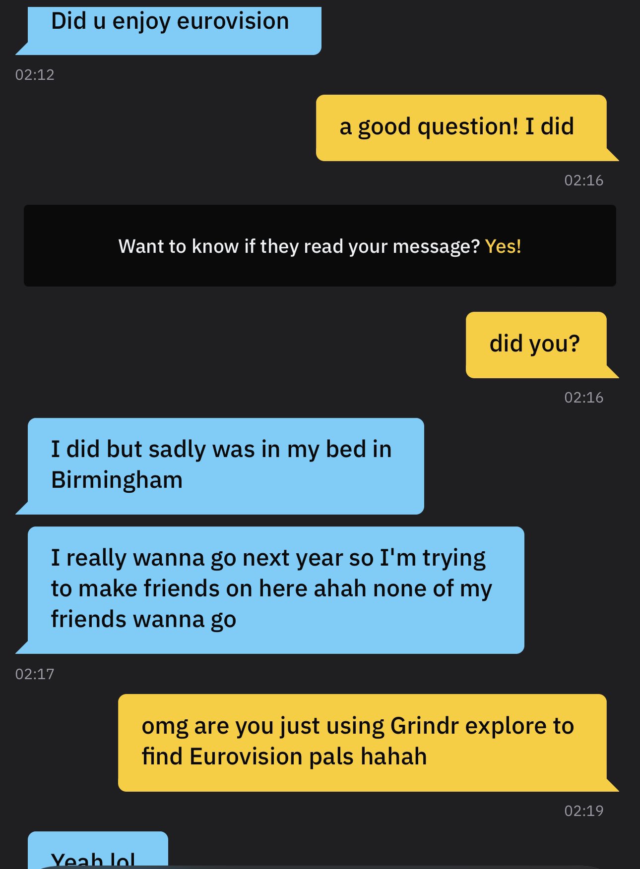 can you screenshot grindr