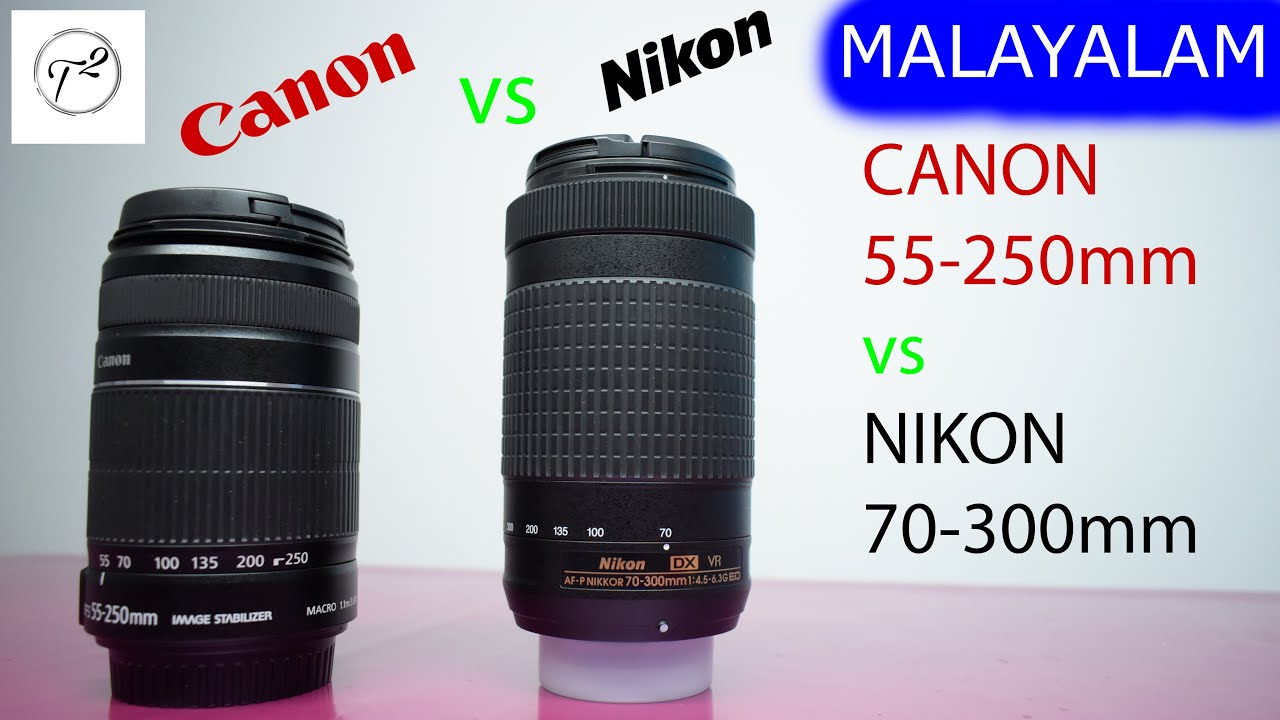 canon 55 250mm vs 70 300mm lens