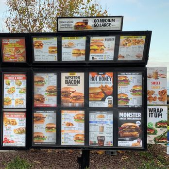 carls menu