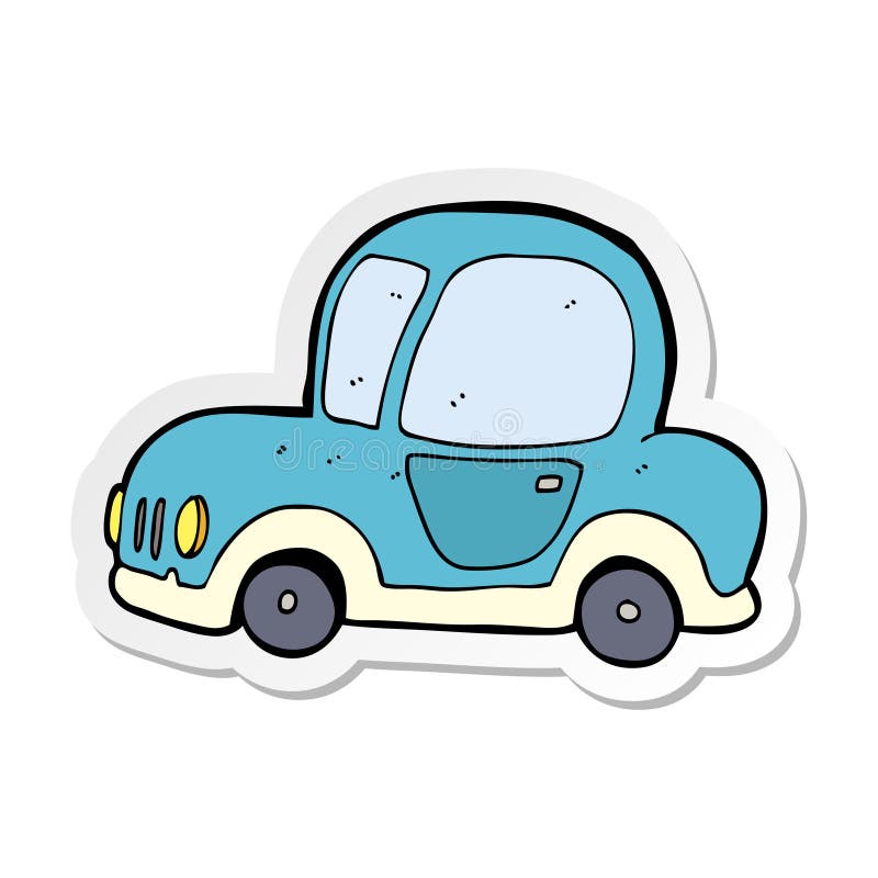 cartoon car stickers