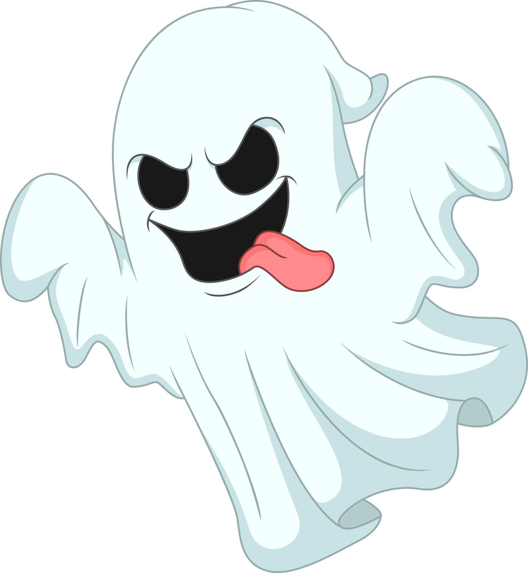 cartoon halloween ghost