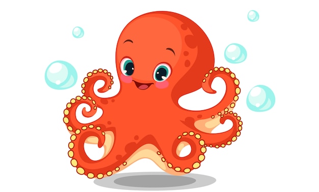 cartoon octopus