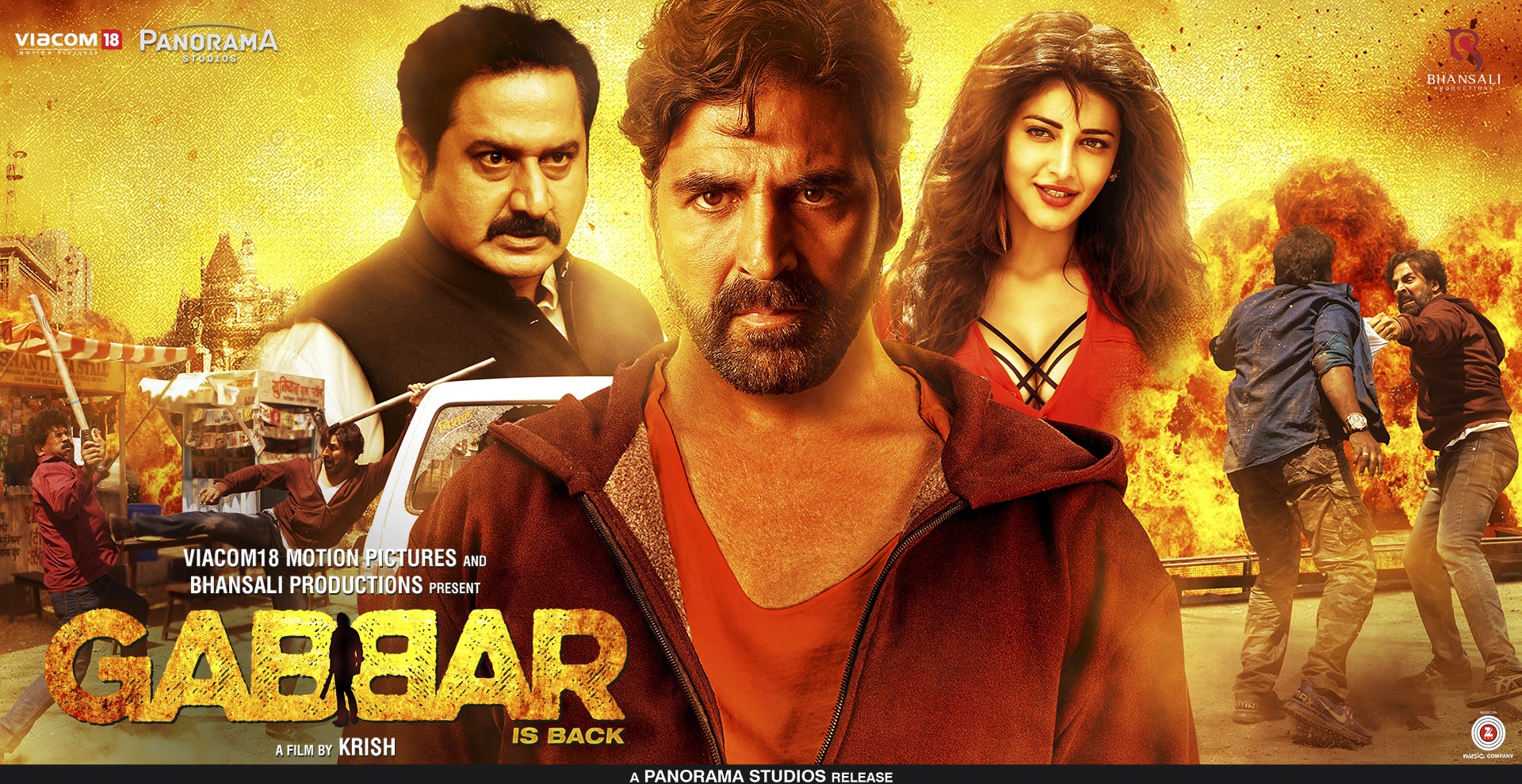 cast of gabbar is back