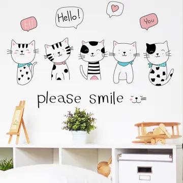 cat wall stickers