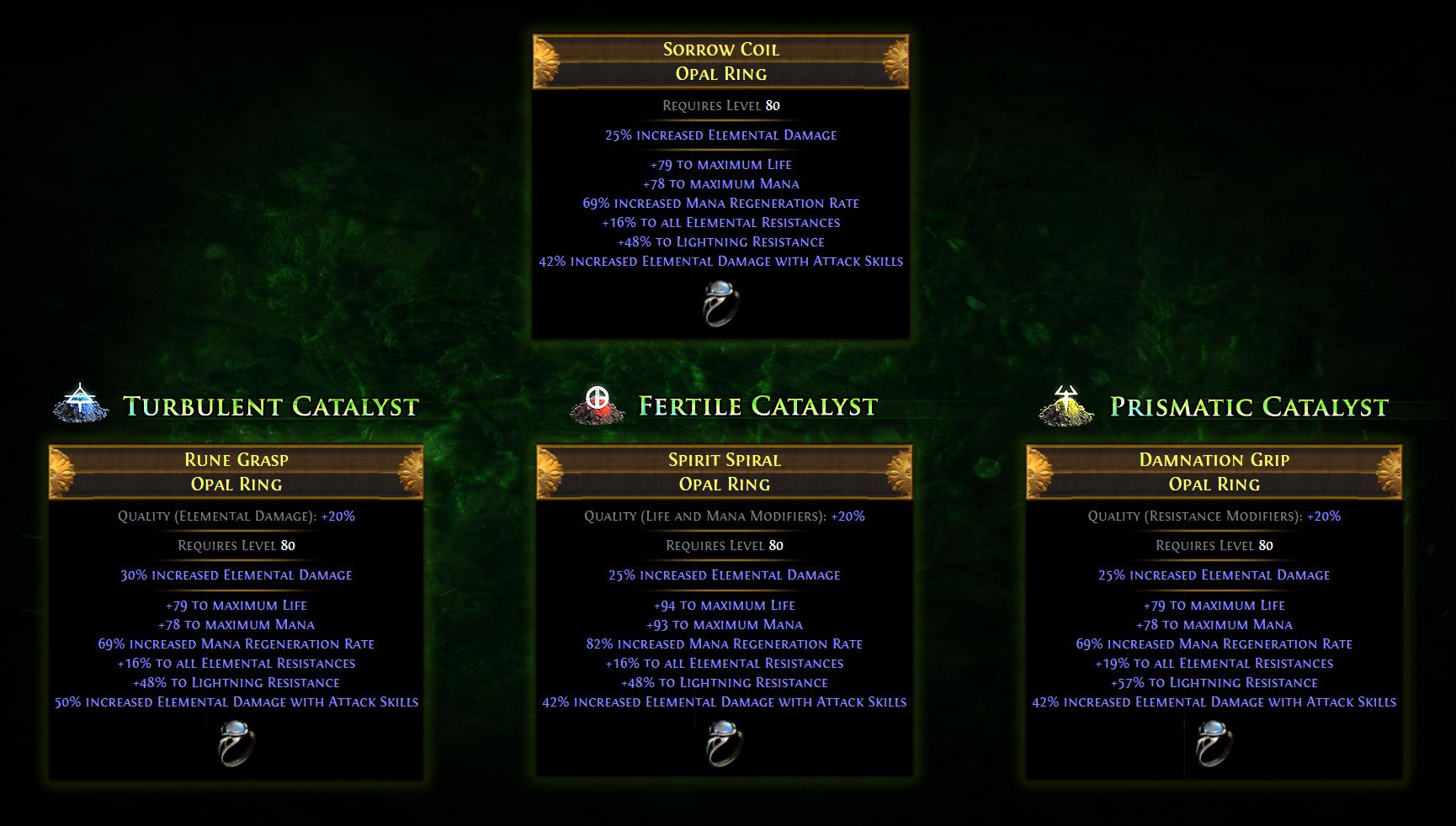 catalysts poe