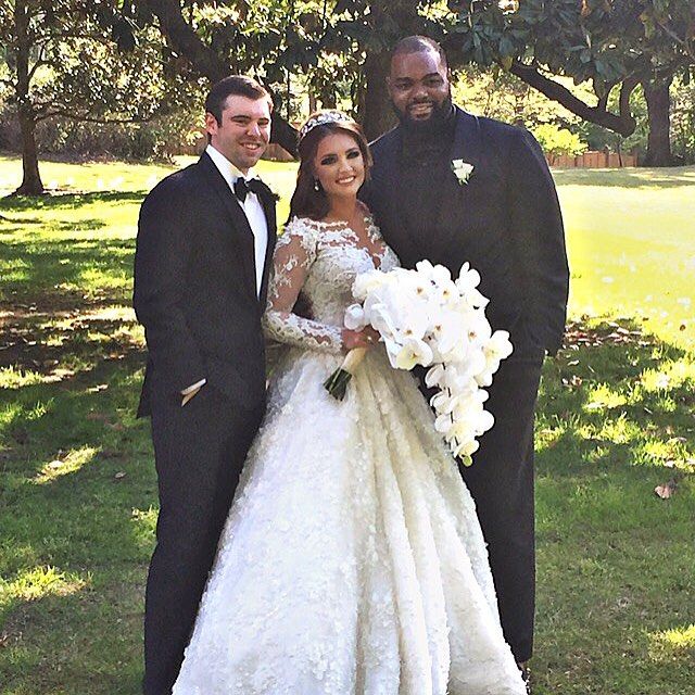 michael oher wedding photos