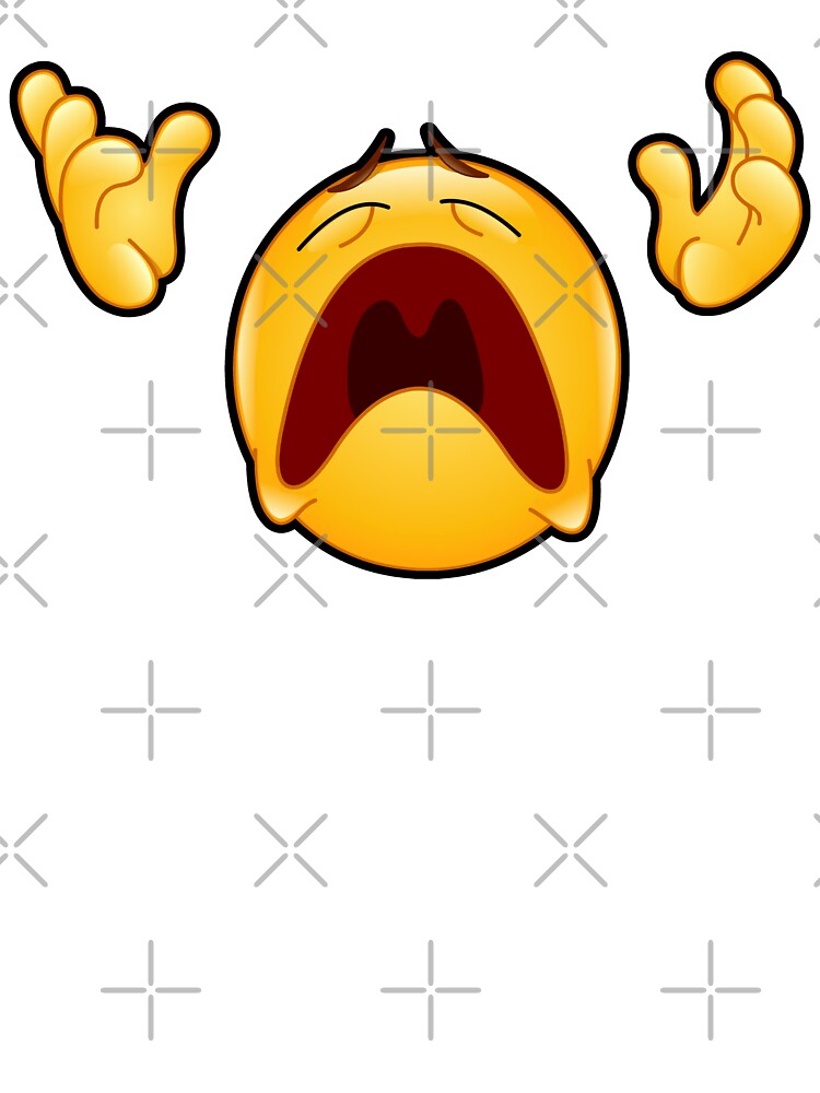 emoji screaming meme