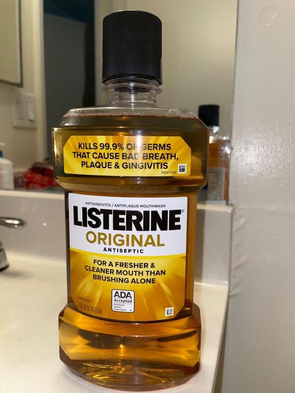 listerine antiseptic mouthwash original