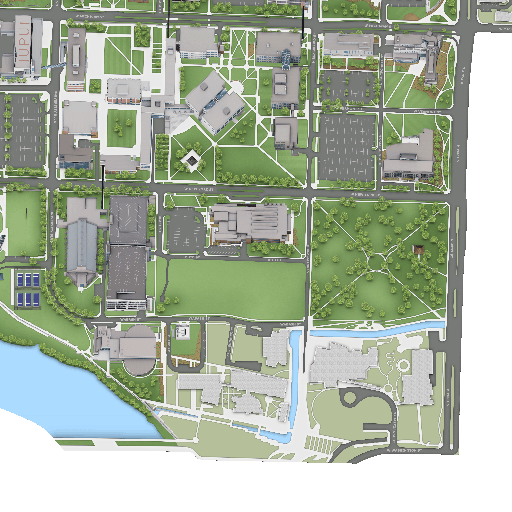 map of iupui campus