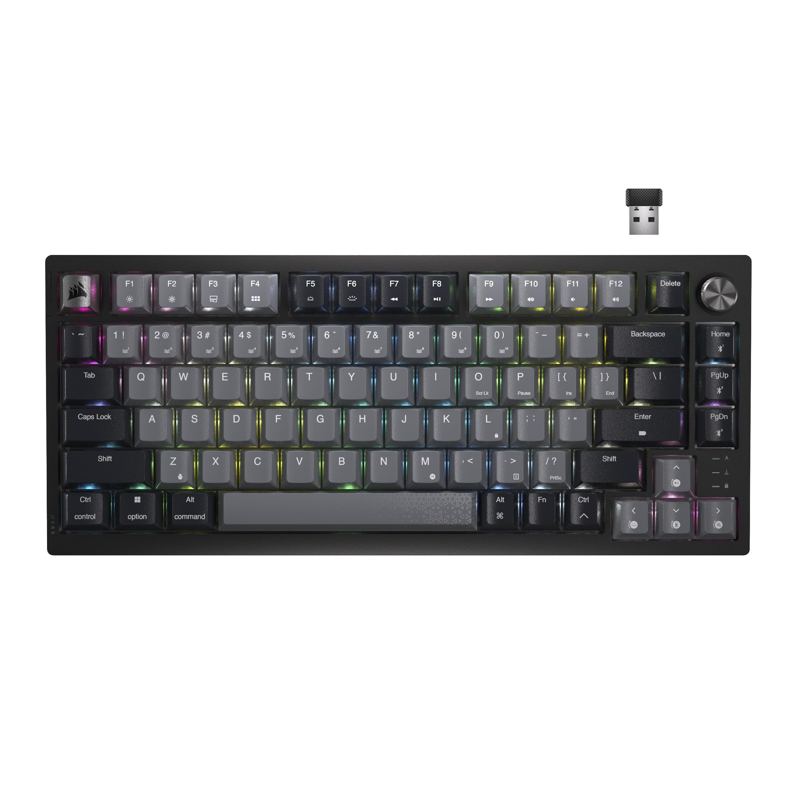 is the corsair k65 hot swappable