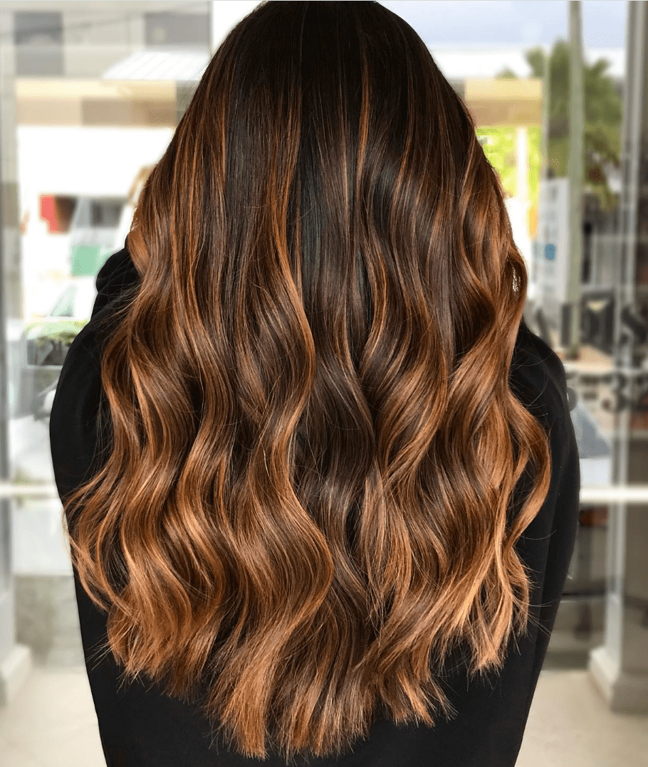 brown balayage