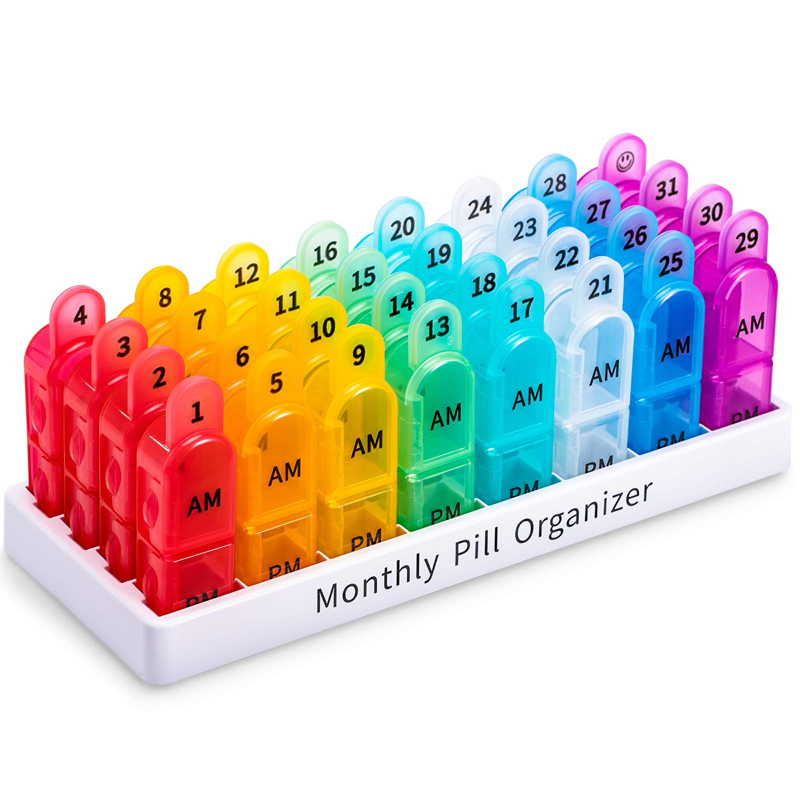 am pm weekly pill organizer