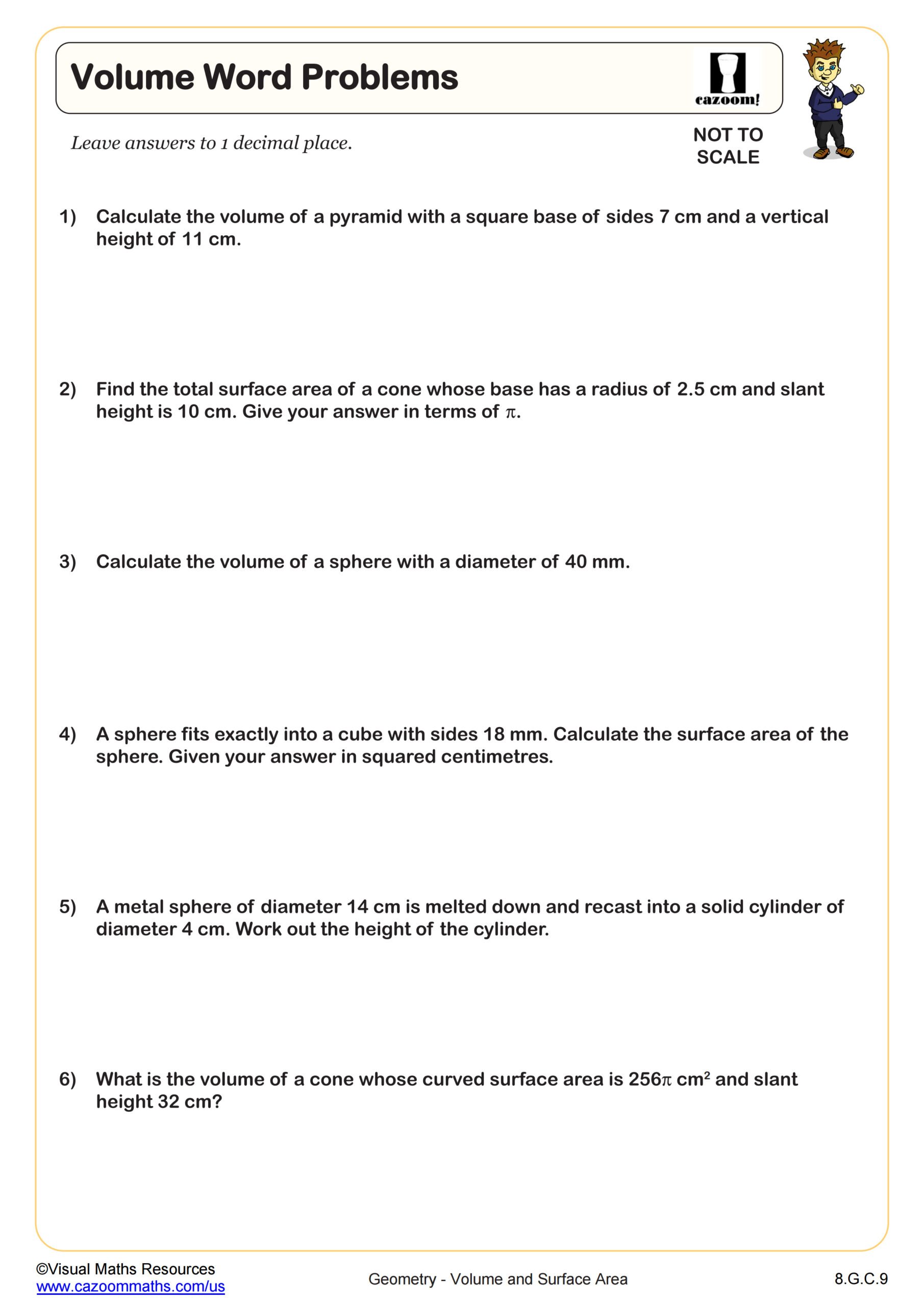 geometry word problems worksheets pdf