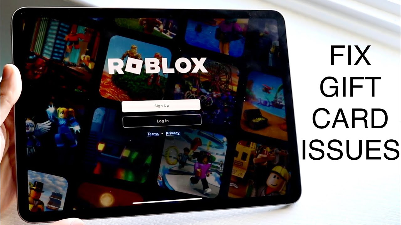 why doesnt my roblox gift card work