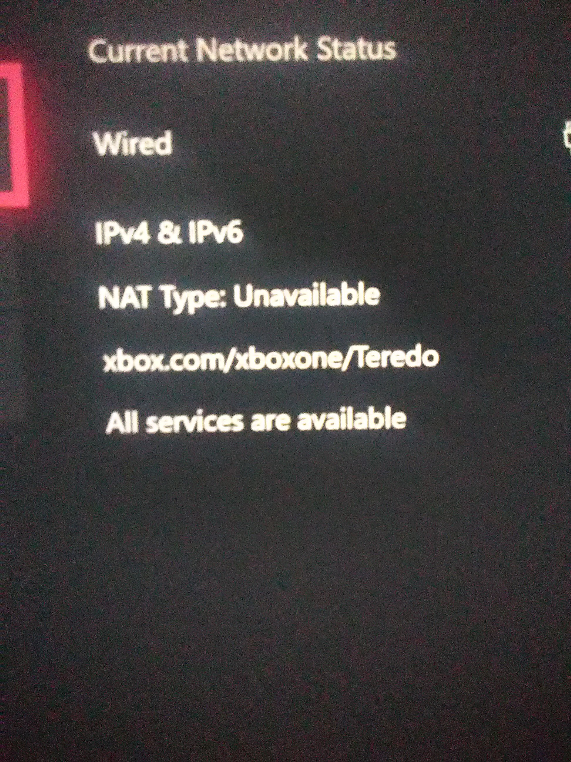 nat type unavailable xbox series x