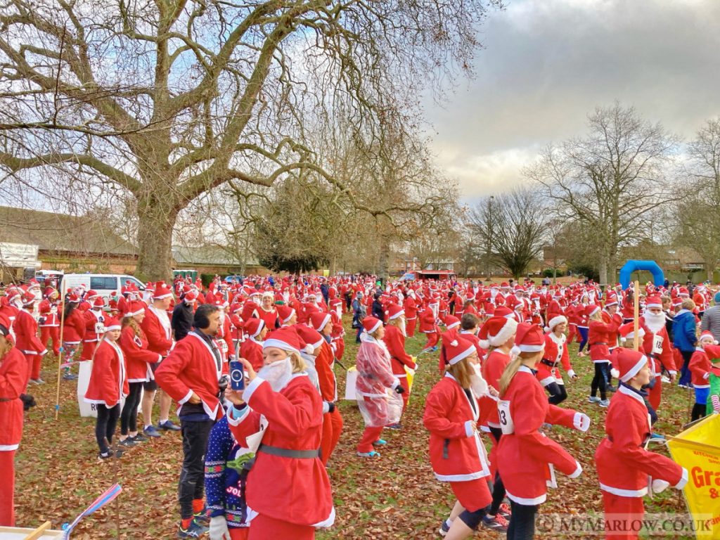 marlow santa fun run