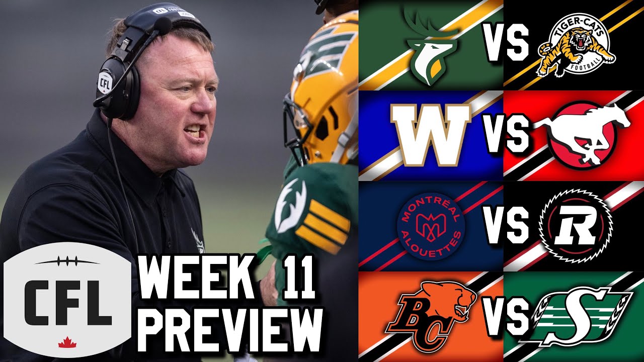 cfl week 11 predictions 2023