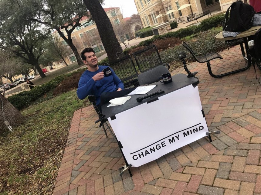 change my mind meme template