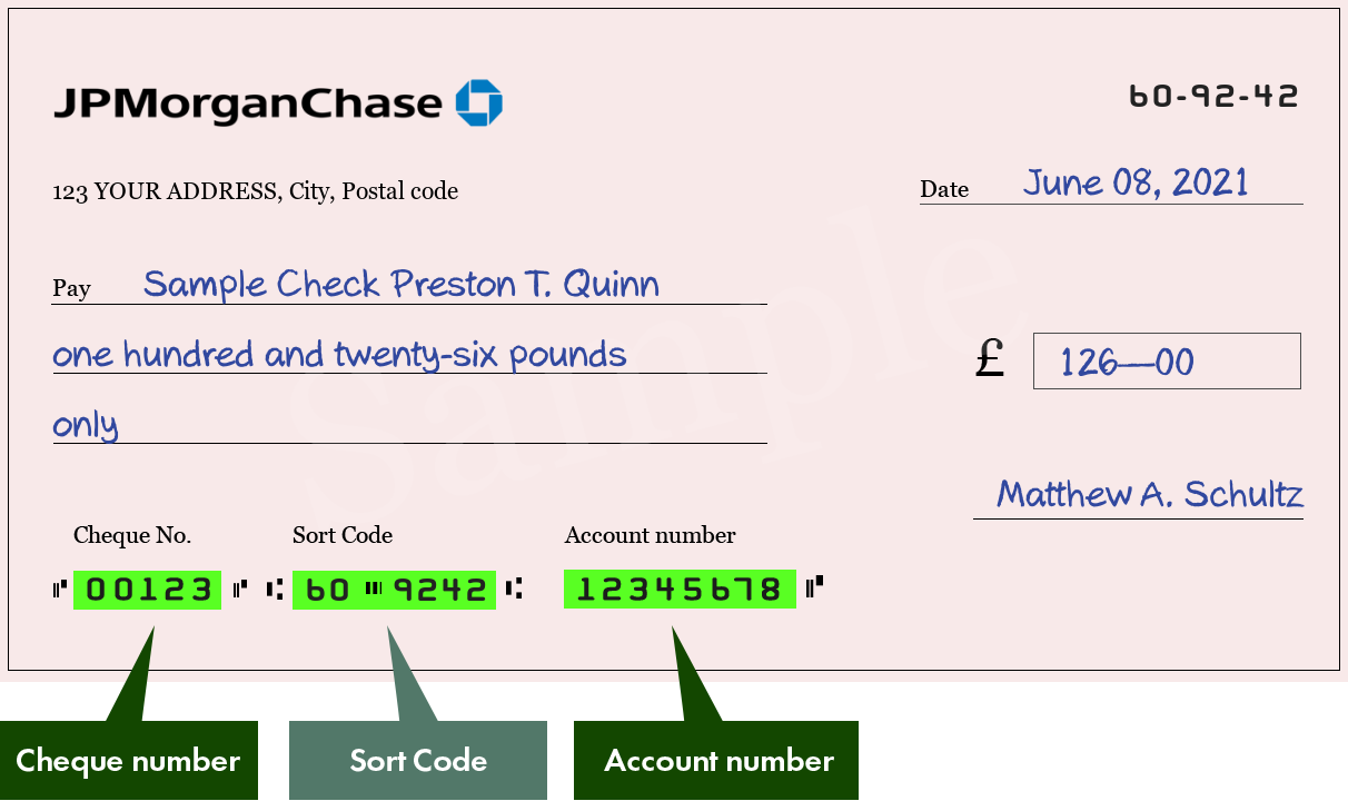 chase sort code