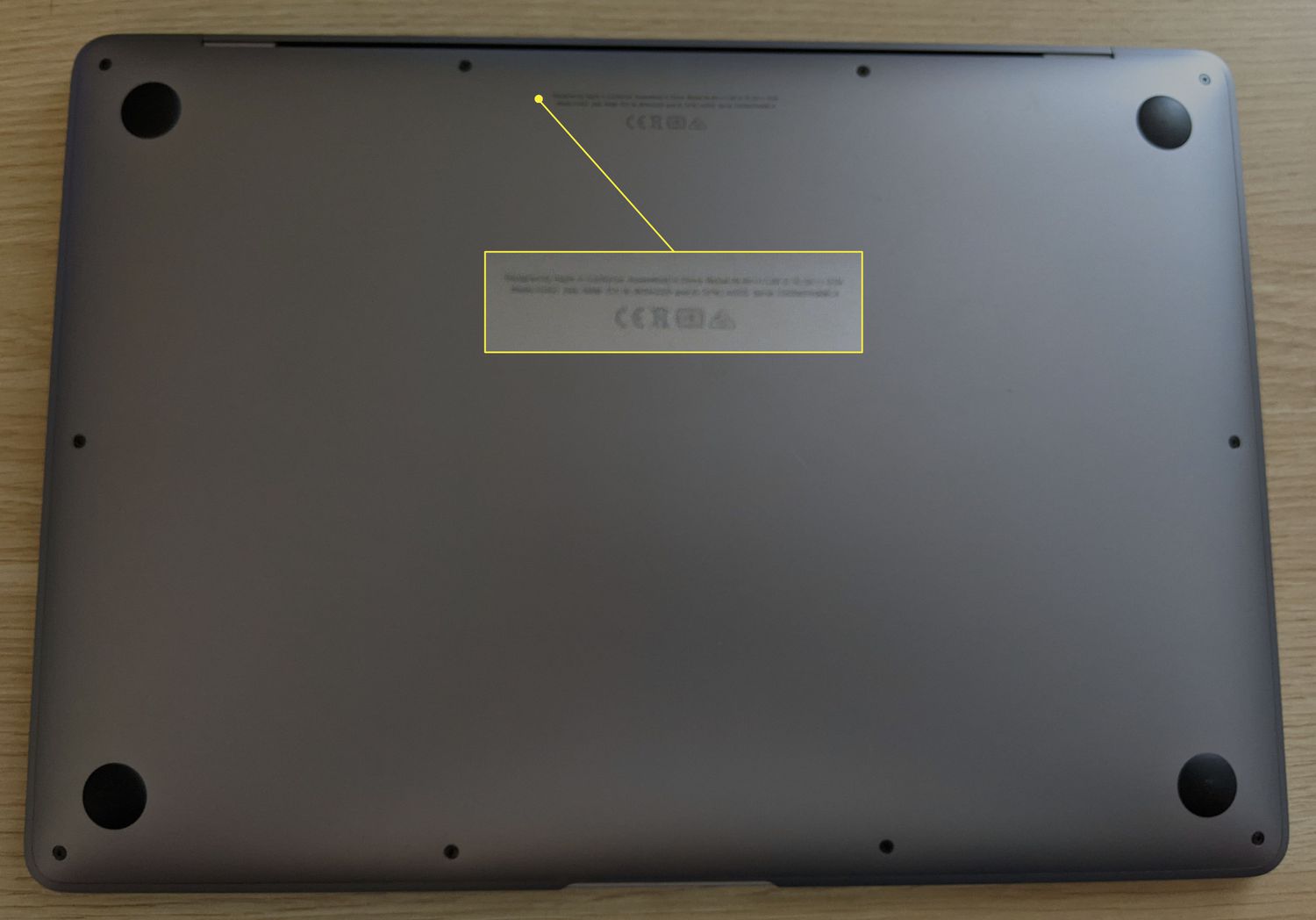 check macbook serial number