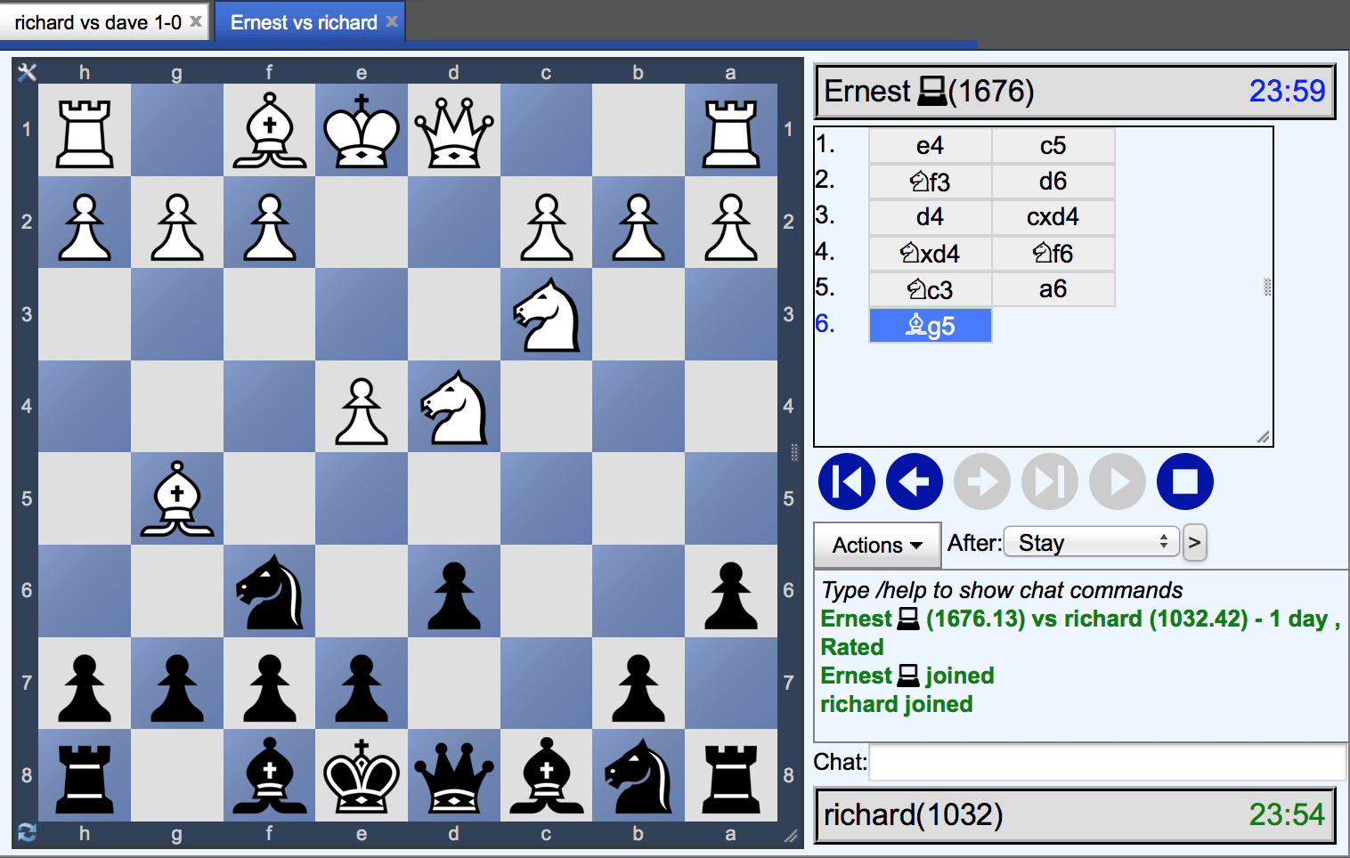 chess tempo