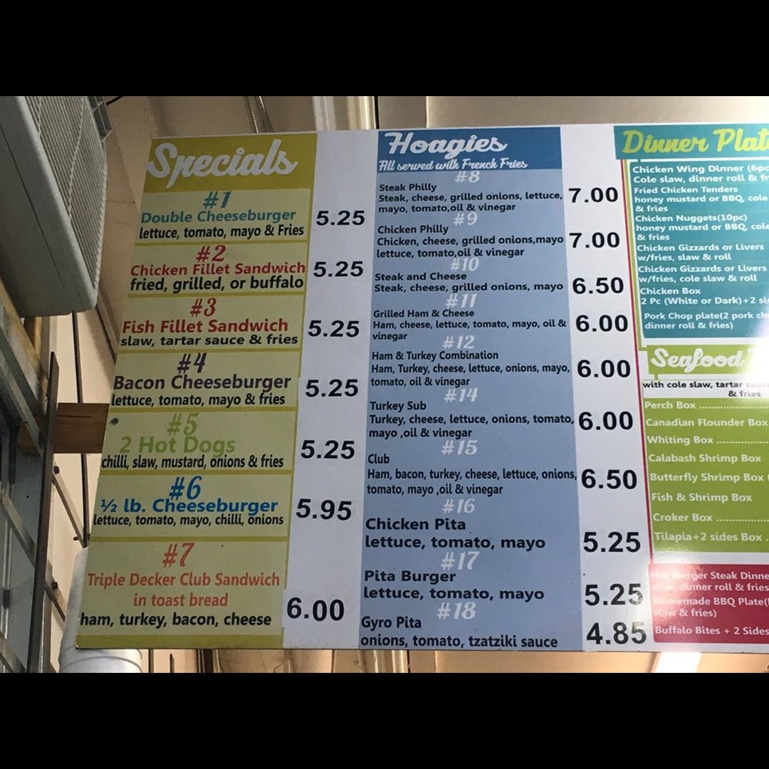 chicken king west blvd menu