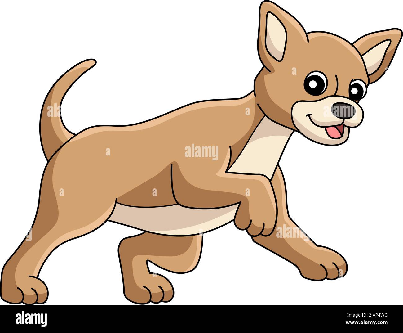 chihuahua dog cartoon