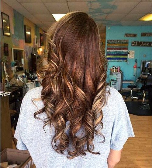 chocolate blonde hairstyles