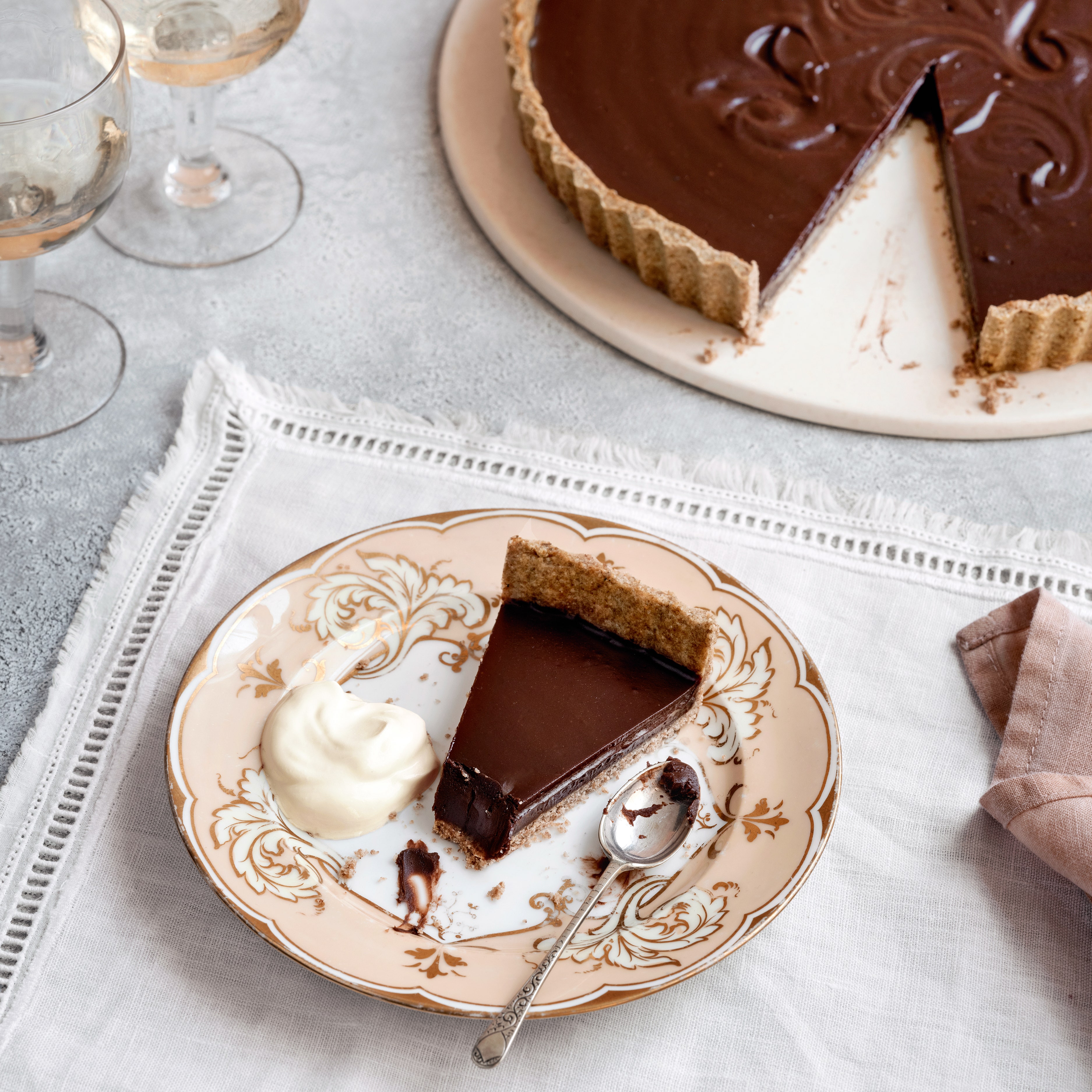 chocolate tart mary berry