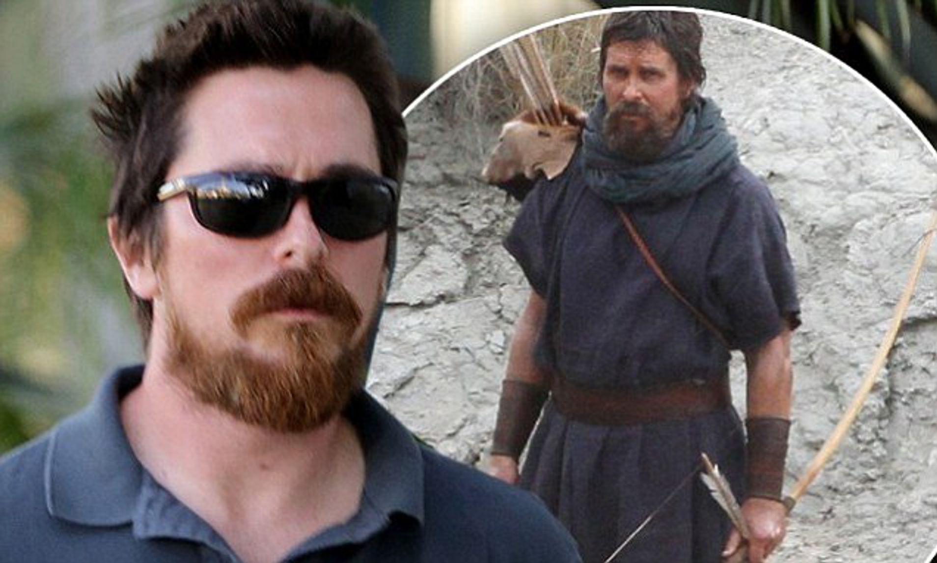 christian bale beard