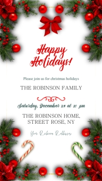 christmas background for invitation