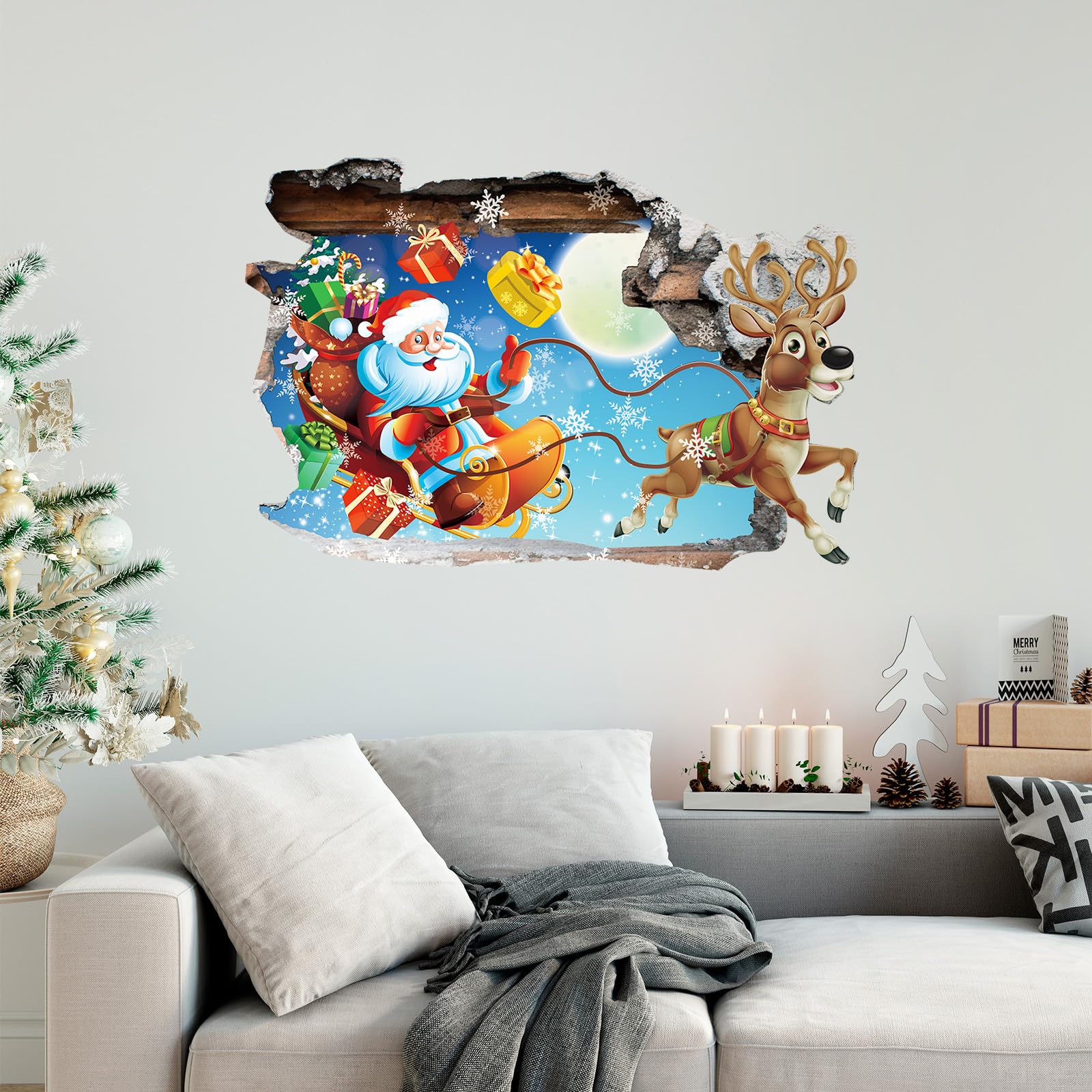 christmas wall stickers