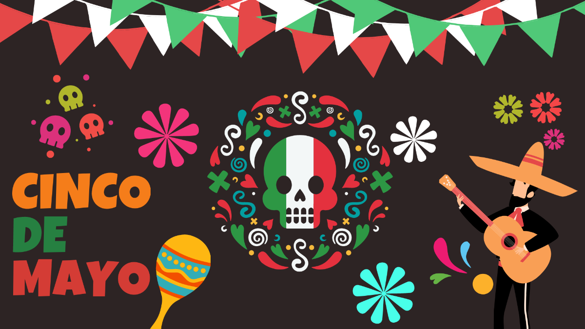 cinco de mayo zoom background