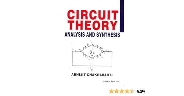 circuit theory by a chakrabarti