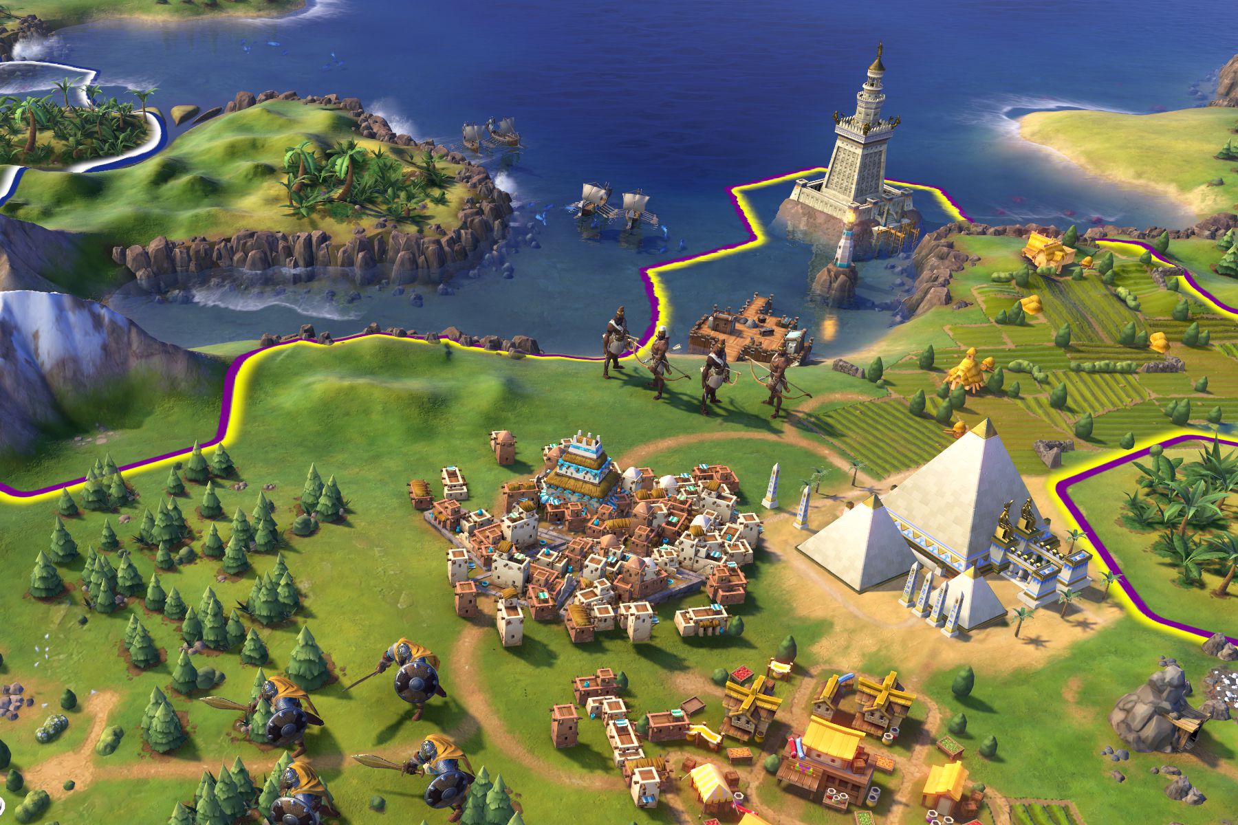 civilization 6 cities