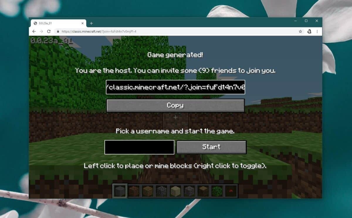 classic minecraft net controls