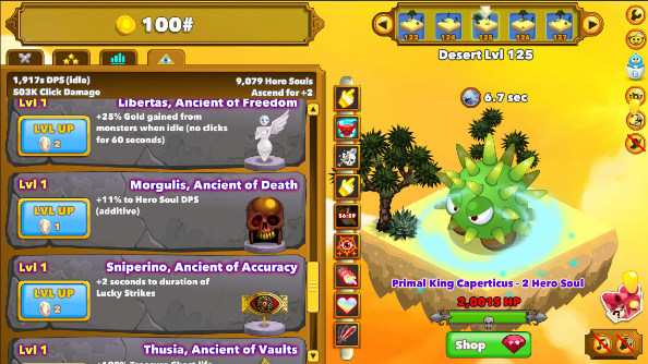 clicker heroes game