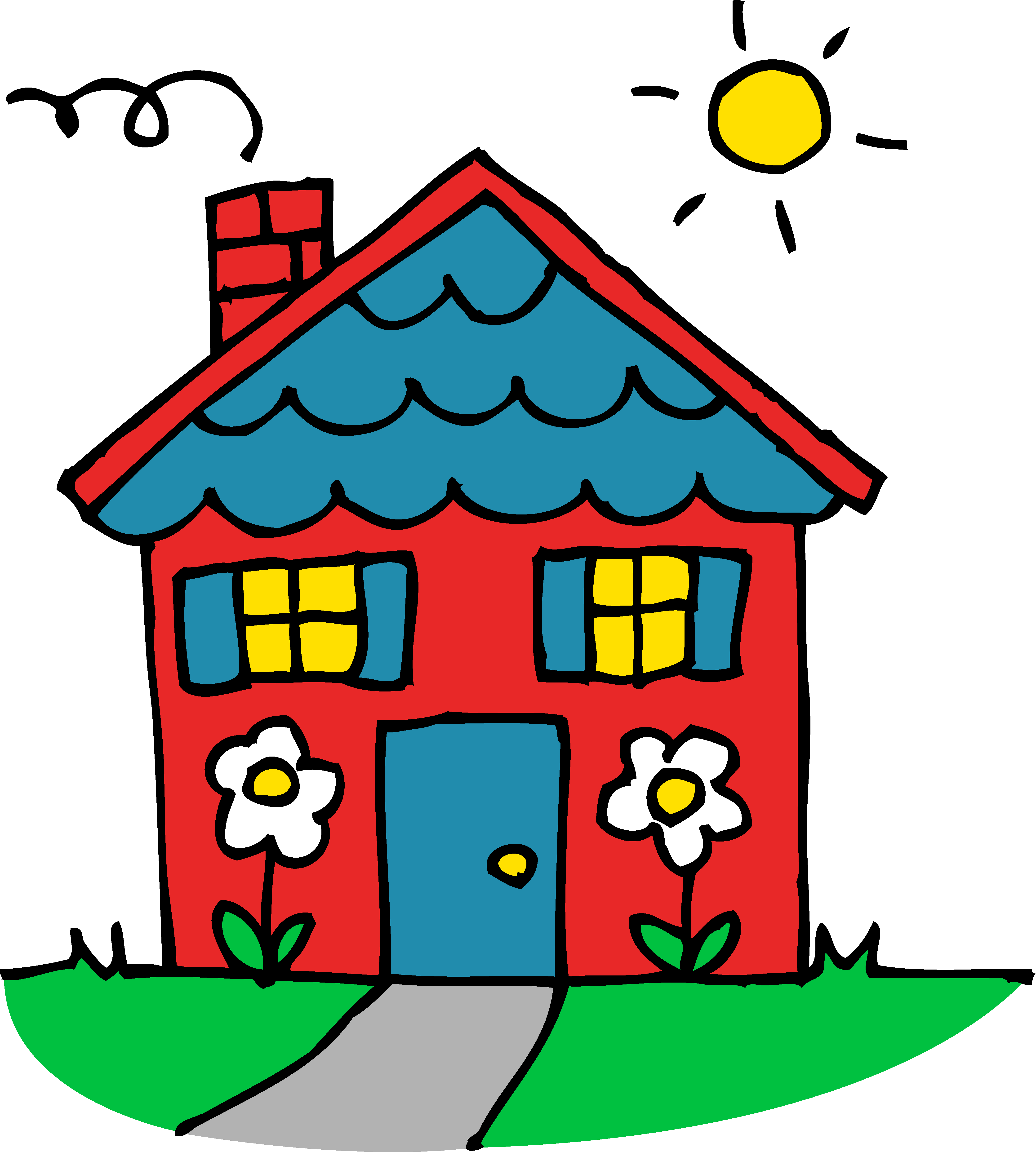 clip art house