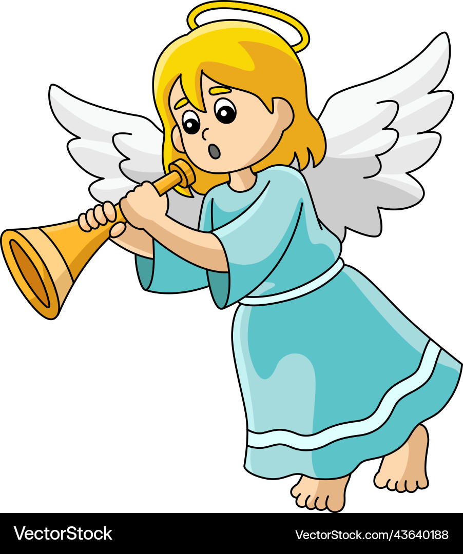 clip art of an angel