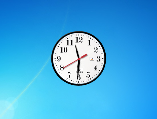 clock gadget for windows 7 64 bit