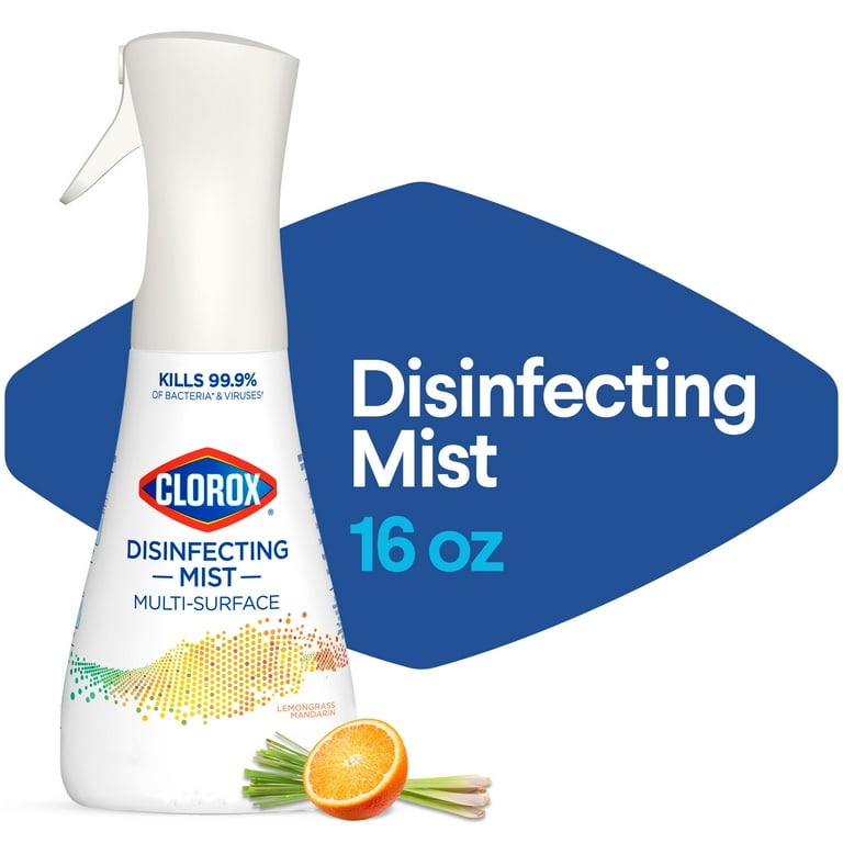 clorox disinfecting mist lemongrass mandarin