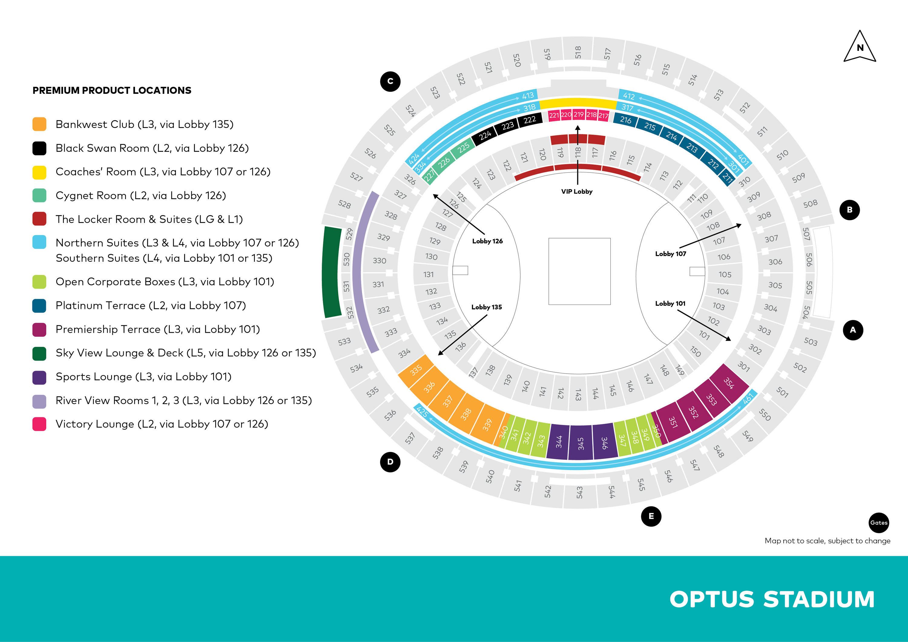 coldplay perth seating map