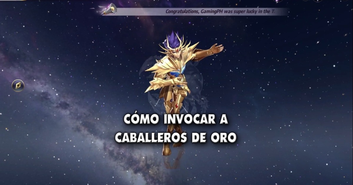 como invocar caballeros en saint seiya