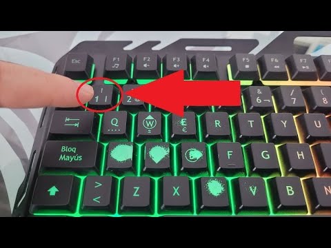 como poner signo de admiracion en teclado