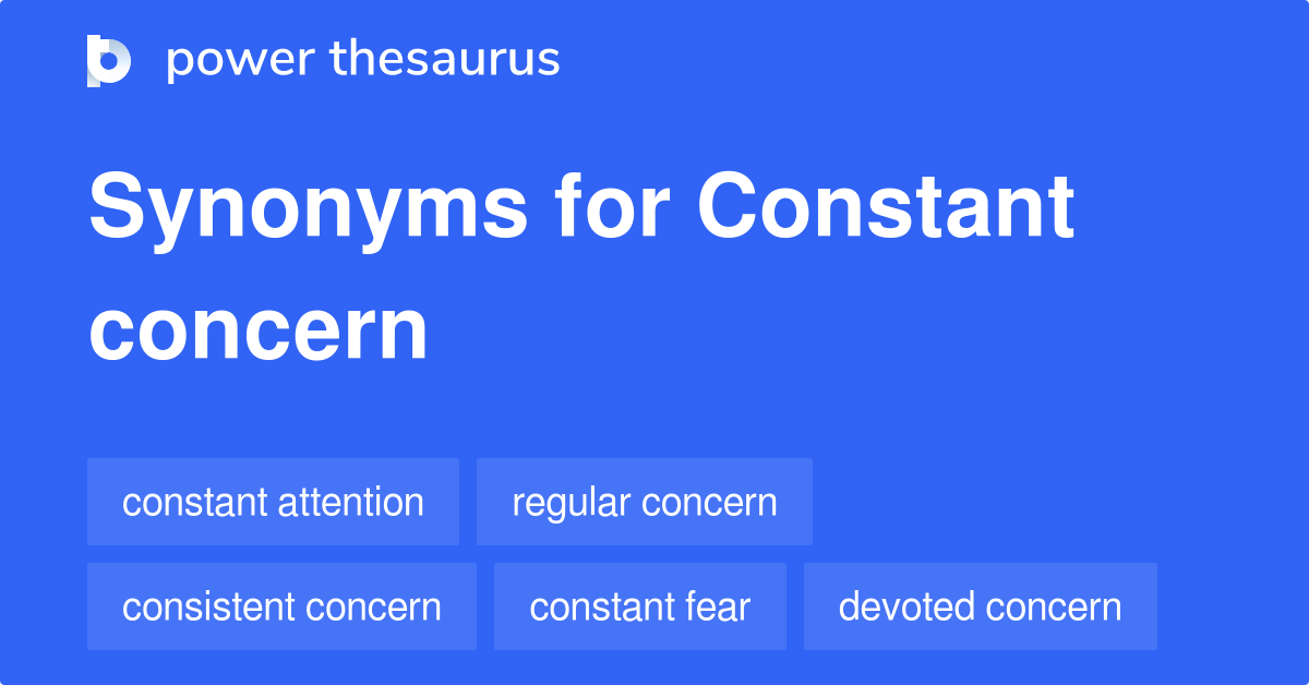 concerns synonyms