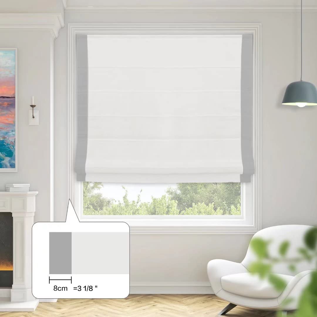 cordless roman blind